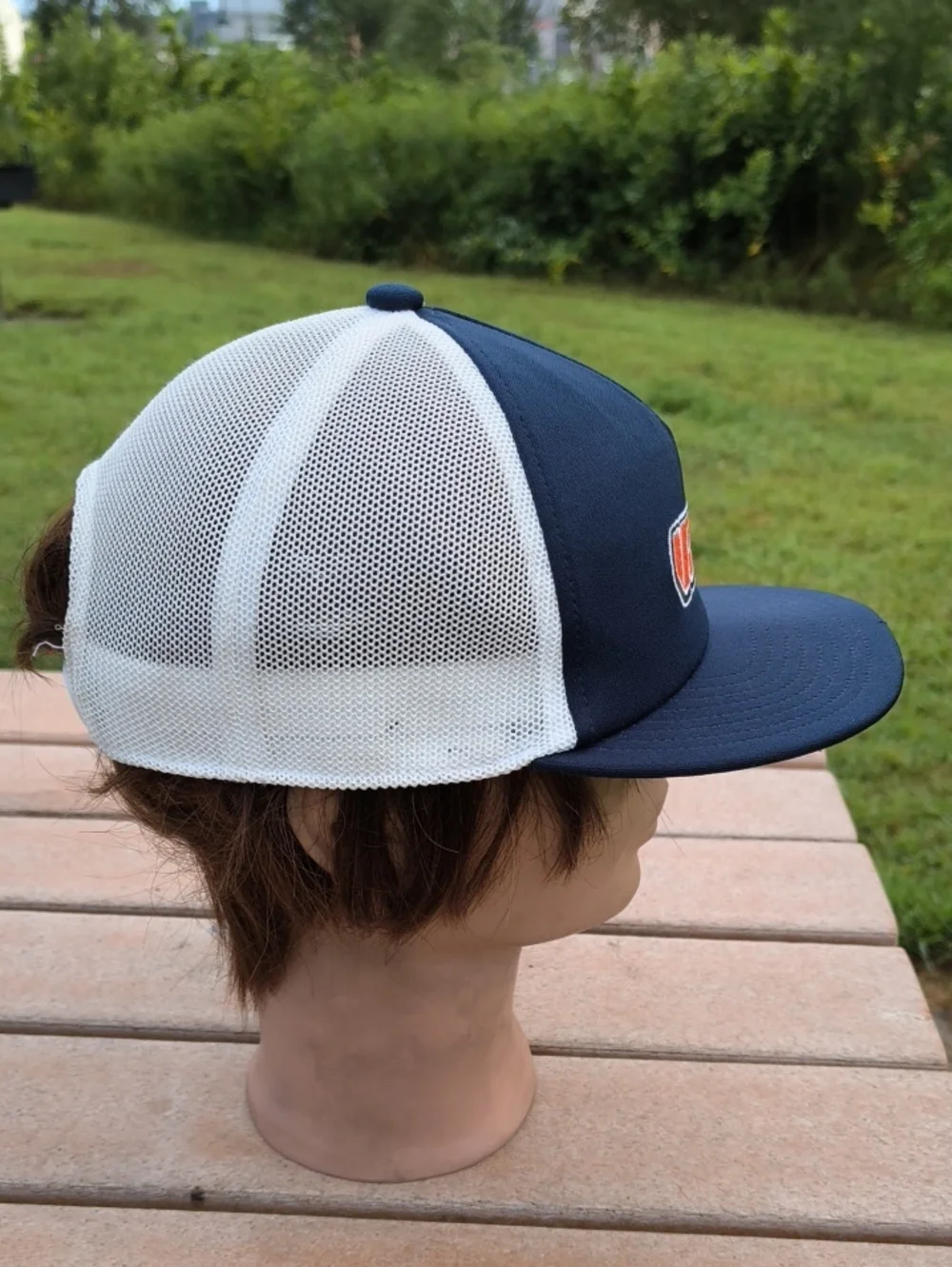 Vans Embroidered Logo Trucker Mesh Baseball Snapback Kids Hat Cap